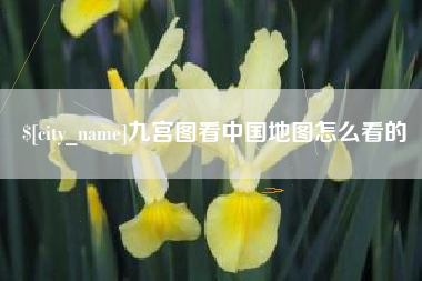 靖江九宫图看中国地图怎么看的