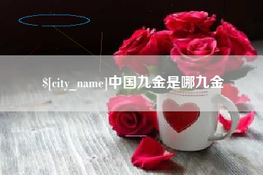 靖江中国九金是哪九金