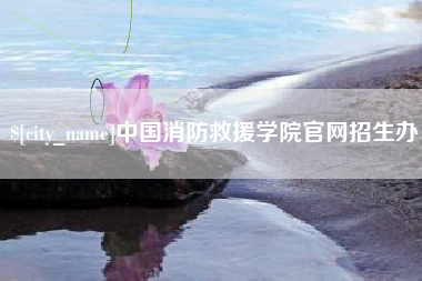 靖江中国消防救援学院官网招生办