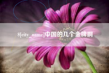 靖江中国的几个金牌啊