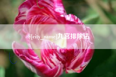 靖江九宫排除法