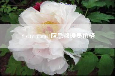 靖江应急救援员价格