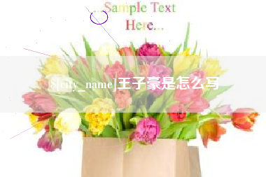 靖江王子豪是怎么写