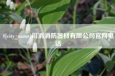 靖江川消消防器材有限公司官网电话
