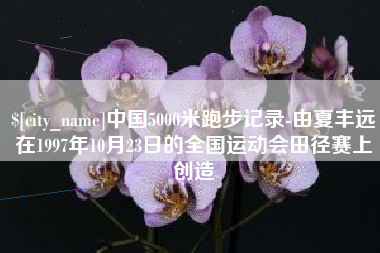 靖江中国5000米跑步记录-由夏丰远在1997年10月23日的全国运动会田径赛上创造