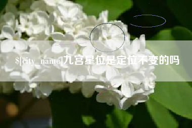 靖江九宫星位是定位不变的吗