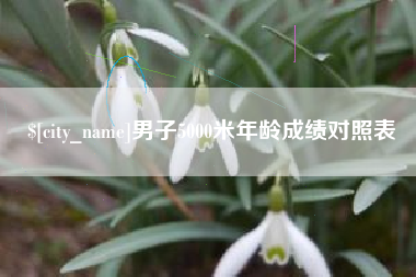 靖江男子5000米年龄成绩对照表