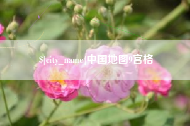 靖江中国地图9宫格