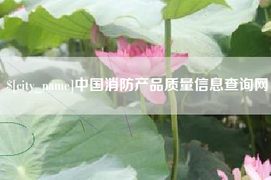 靖江中国消防产品质量信息查询网