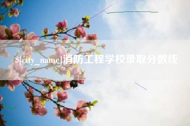 靖江消防工程学校录取分数线